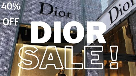 sale dior|does dior have sales.